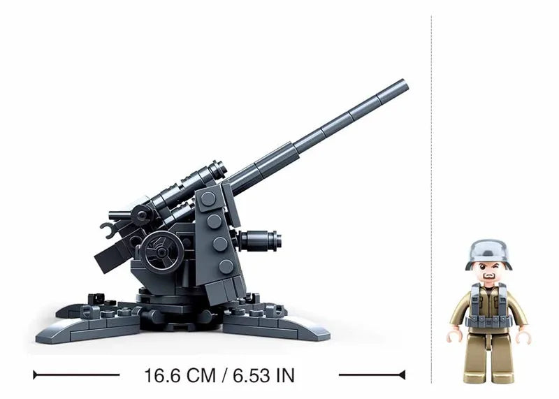 WW2 German 88 mm Flak anti-aircraft | 115 pcs