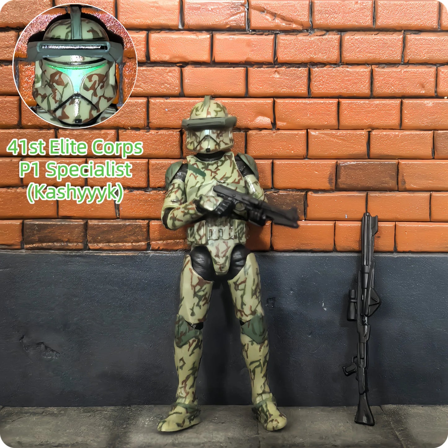 Star Wars Clone Trooper 41st Elite Corps or 501st Legion | 3.75 Inch figure