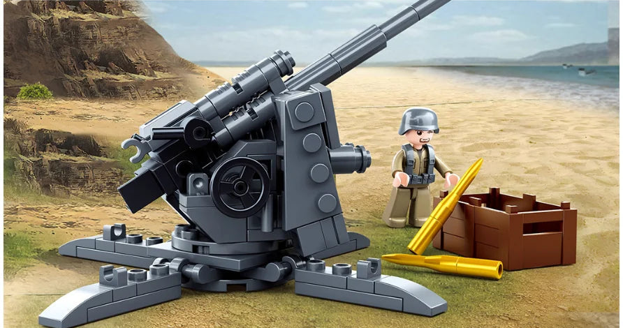 WW2 German 88 mm Flak anti-aircraft | 115 pcs