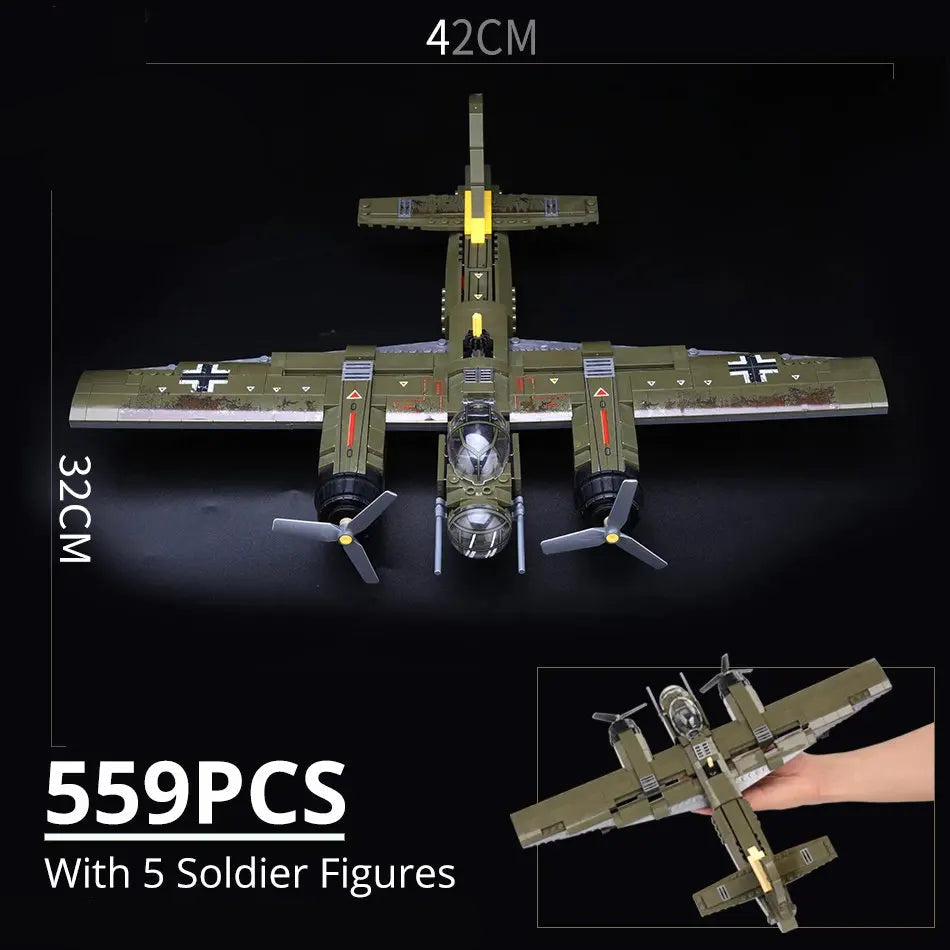 WW2 Military Aircraft US, UK, German | 4 types to pick from