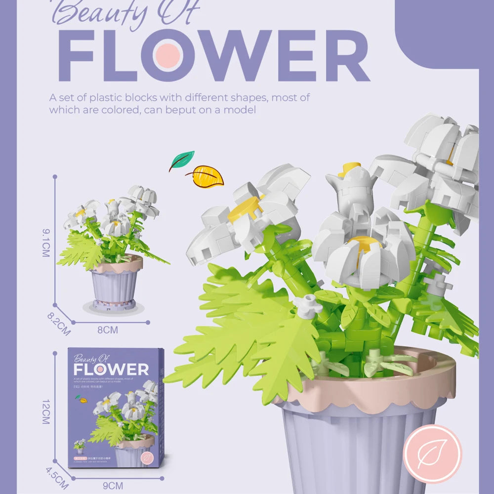 Mini Flower with Pot