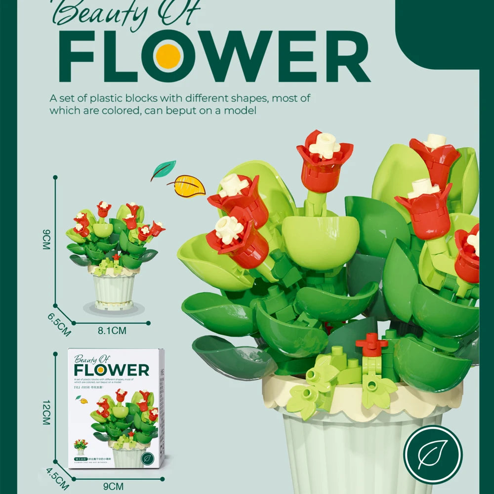 Mini Flower with Pot