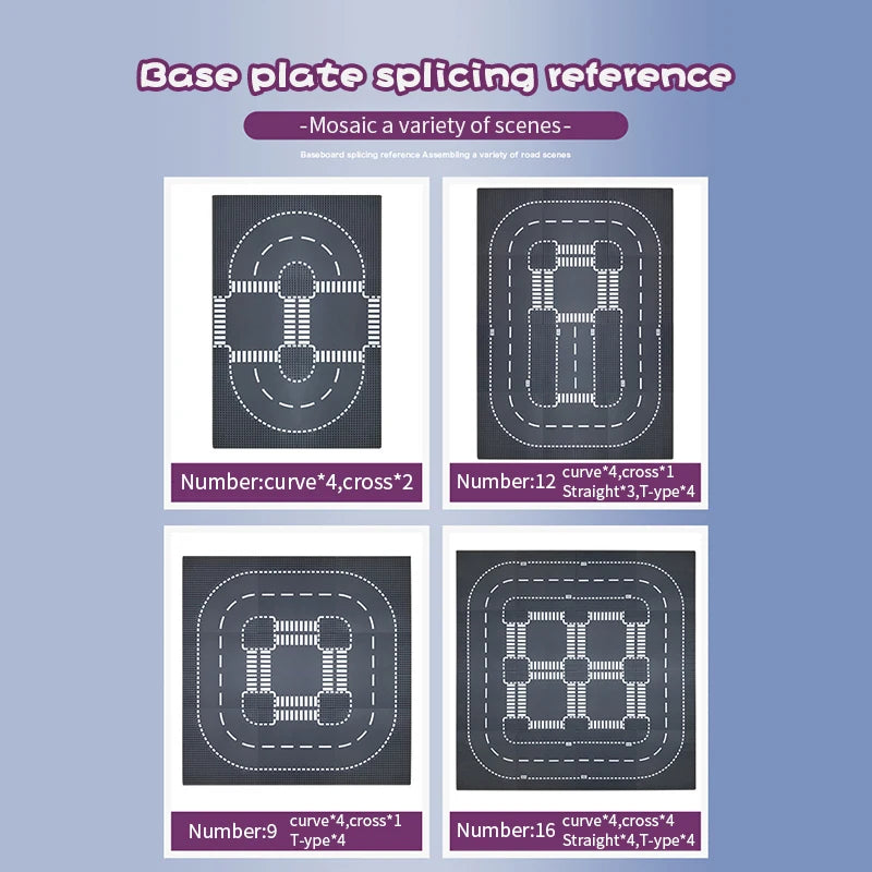 City Street Base Plates (you pick em)