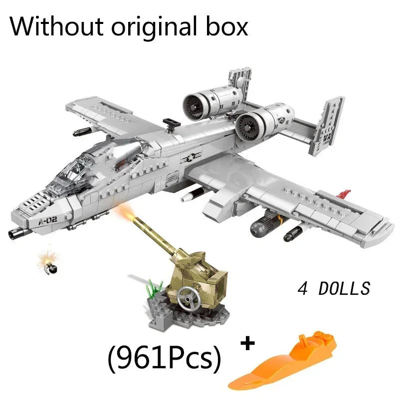 MOC AC130 Air Gunship Fighter