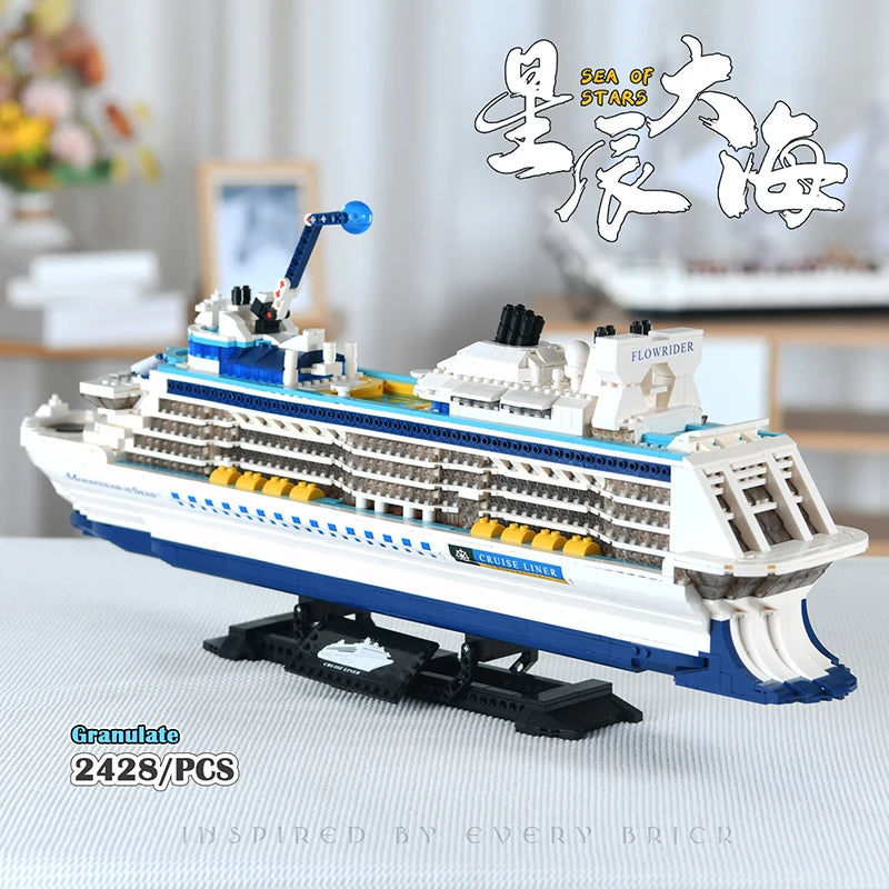 Mini Bricks Cruise Ship