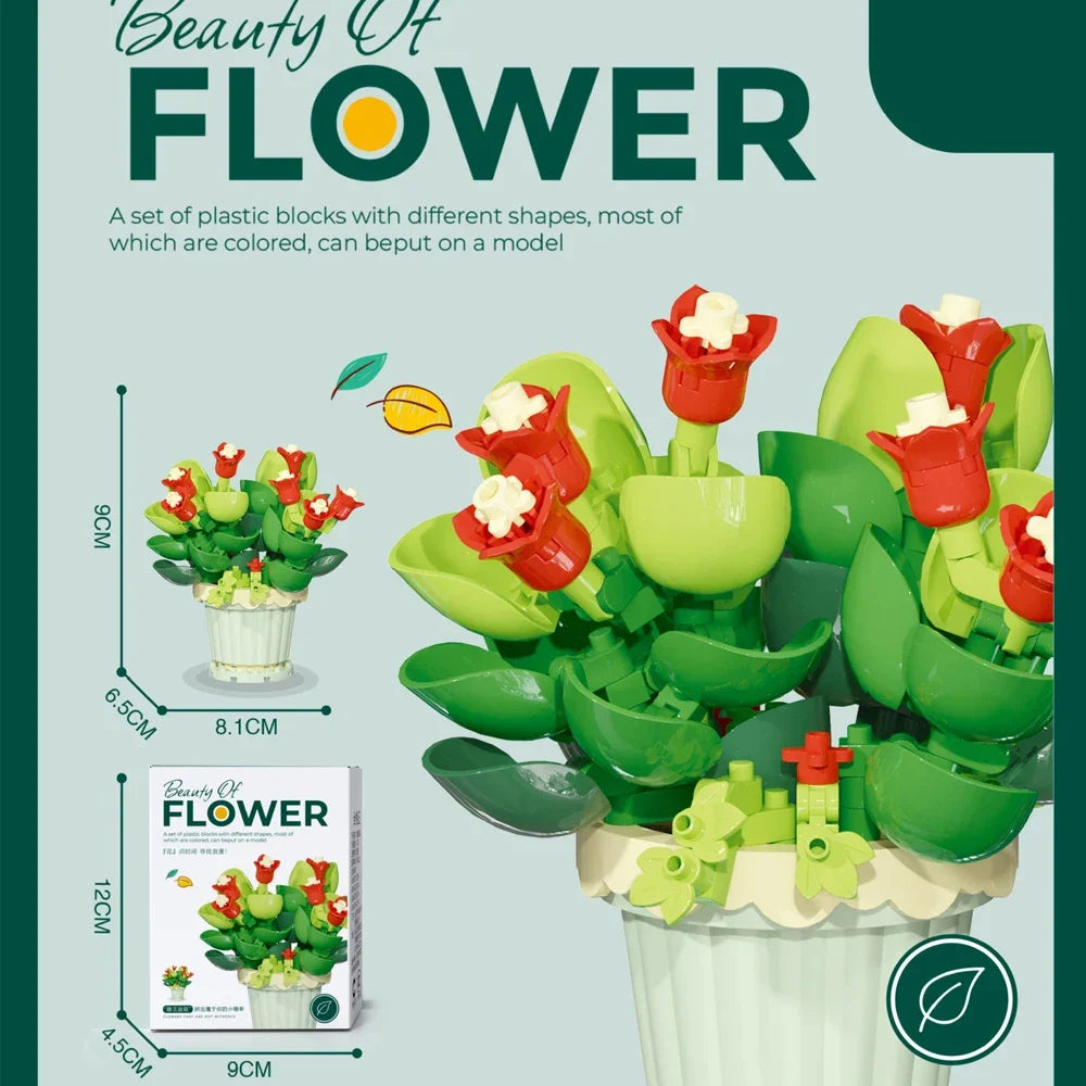 Mini Flower with Pot