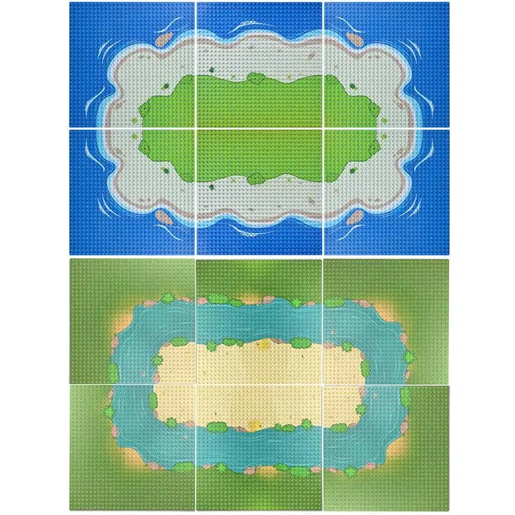 32x32 32x16 Dots Classic Base Plates (multi color options)