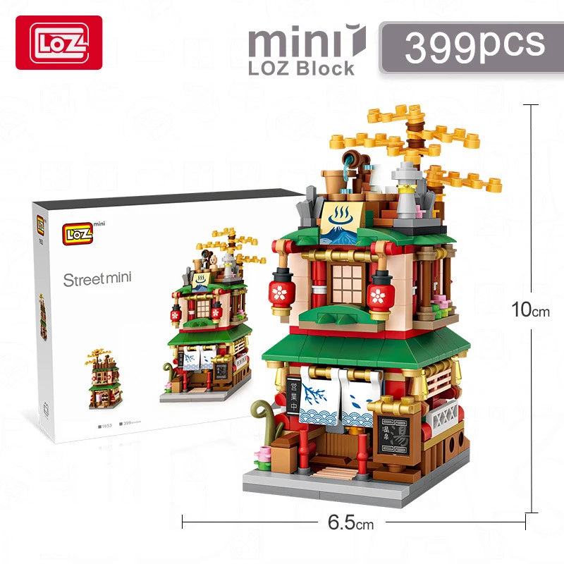 Mini blocks Japanese Shops