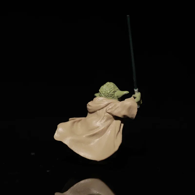 Star Wars Mandalorian Master YODA Action Figure - Collectible Toy with Sword