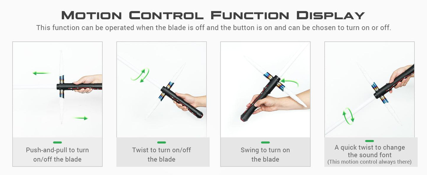 Cross-Hilt Saber | App controlled Xeno 3.0