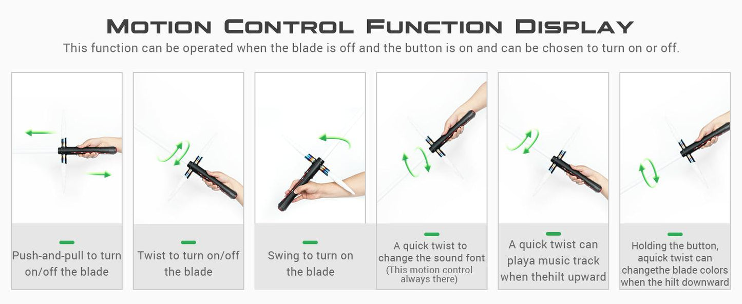 Cross-Hilt Saber | App controlled Xeno 3.0