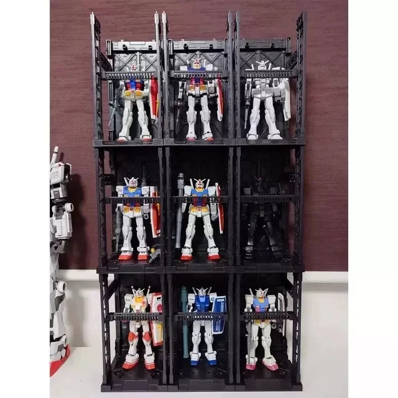 Mecha Figure Model Storage Box | Interlocking & Stackable