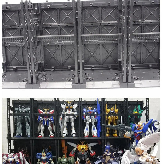 Mecha Figure Model Storage Box | Interlocking & Stackable