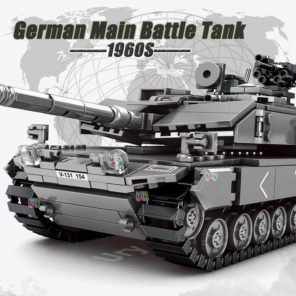 WW2 Leopard 2A7 Army Main Battle Tank