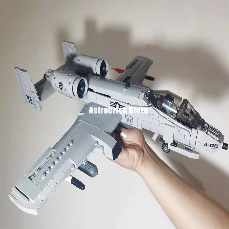 MOC Military A-10 Fighter