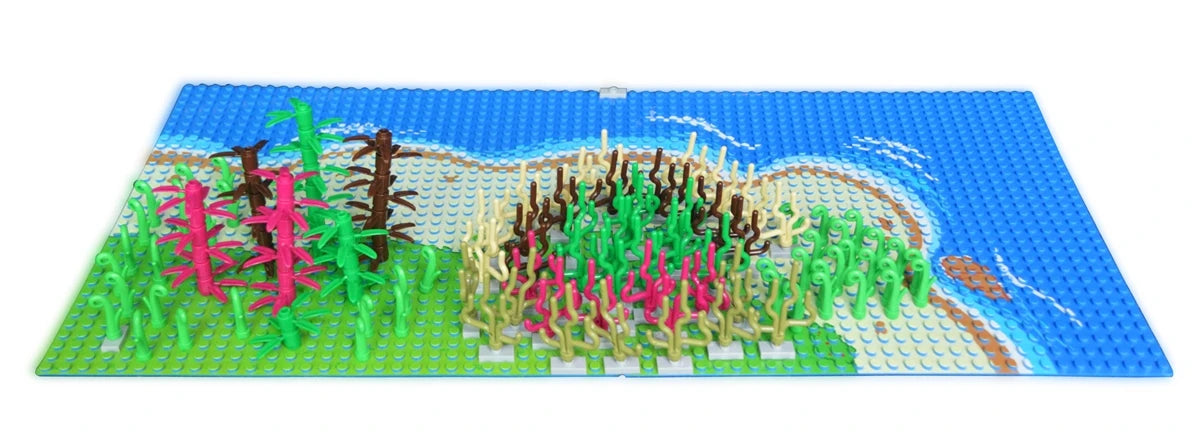 Baseplate Nature Scenes (beach, river, stream)
