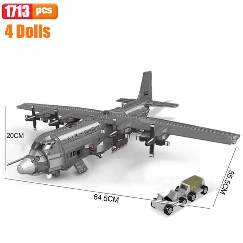 MOC Military A-10 Fighter