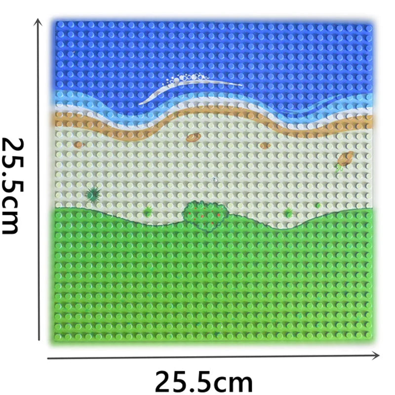 Baseplate Nature Scenes (beach, river, stream)