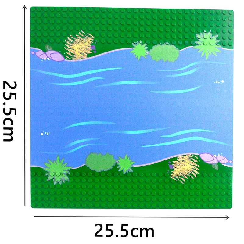 Baseplate Nature Scenes (beach, river, stream)