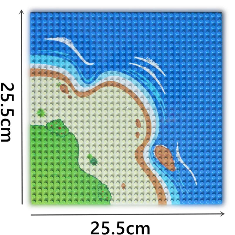 Baseplate Nature Scenes (beach, river, stream)