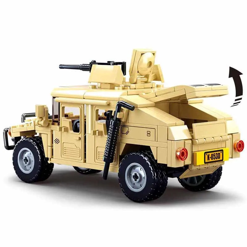 Humvee with minifig | 265pcs