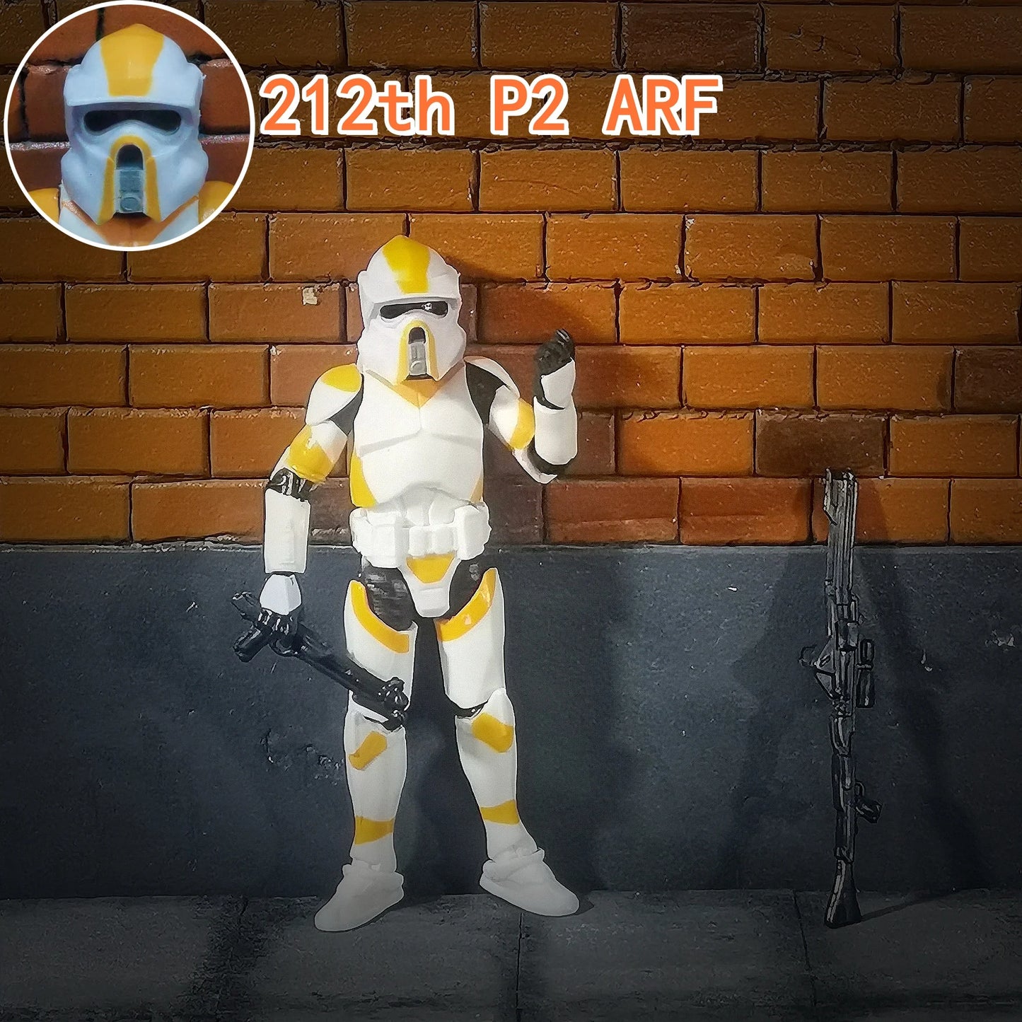 Star Wars  Clone Trooper  212th or 442nd Siege Battalion |  3.75 Inch figure