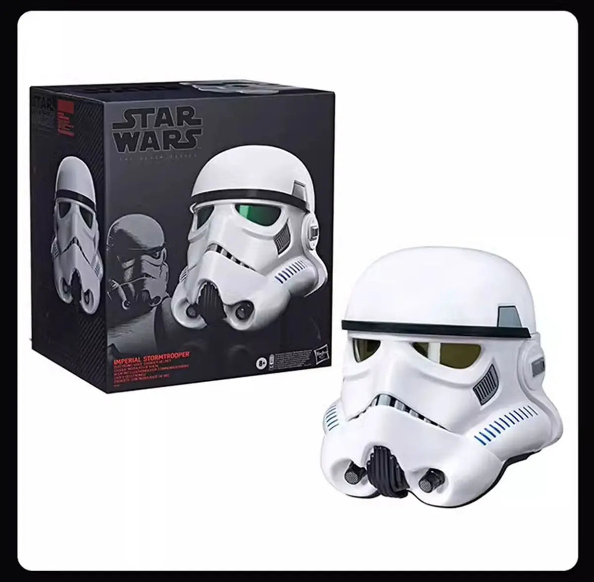 Original Hasbro STAR WARS The Black Series Rogue One Imperial Stormtrooper Electronic Helmet B7097