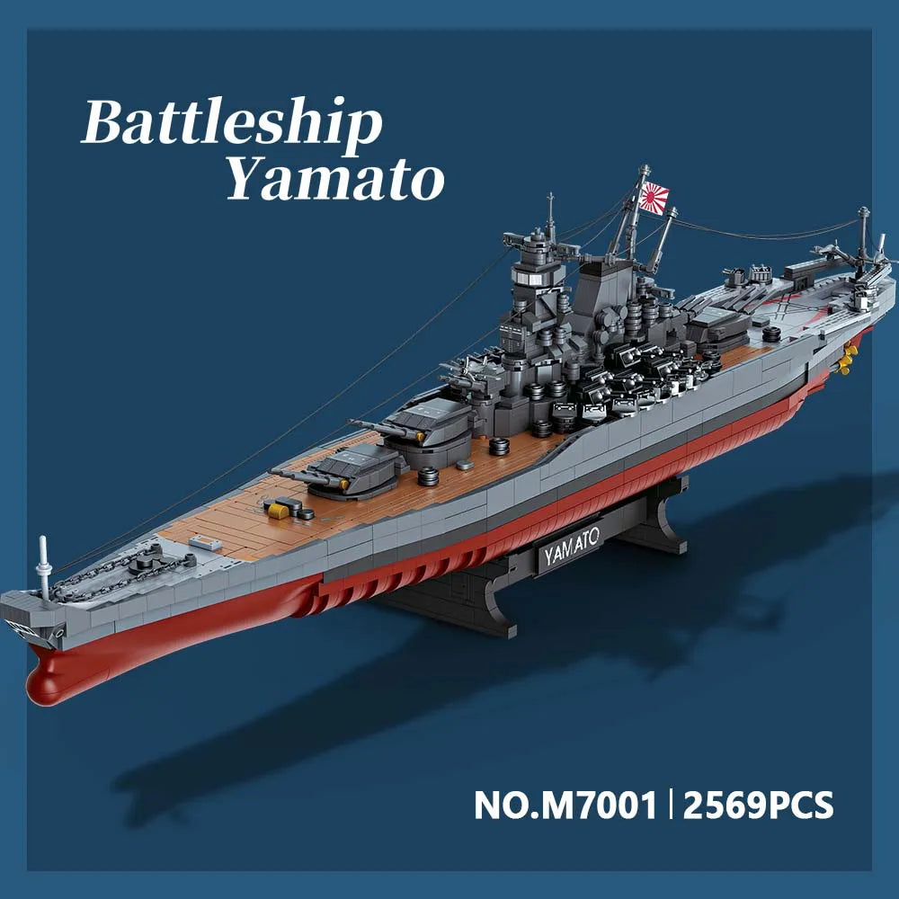 Japanese Yamato Battleship 1:300 Scale