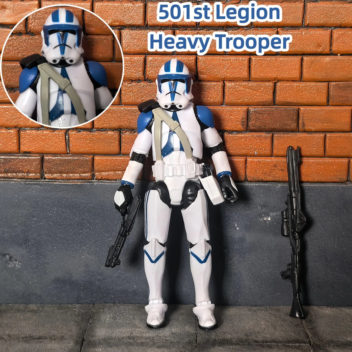 Star Wars Clone Trooper 41st Elite Corps or  501st Legion | 3.75 Inch figure