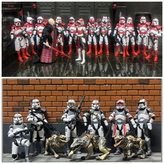 Star Wars 3.75 Inch Trooper 1/18 Clone Troopers (you pick)