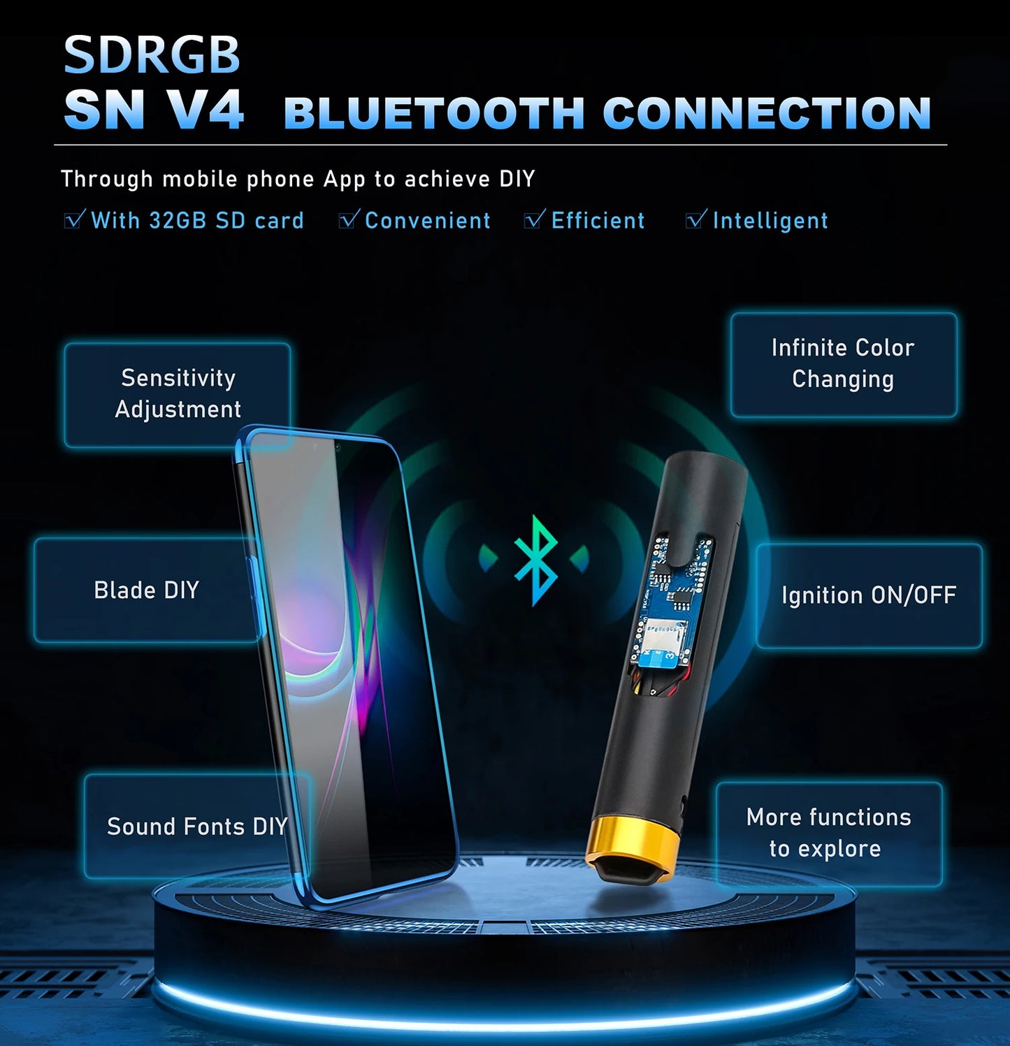TXQ Saber | Darksaber | App Controlled