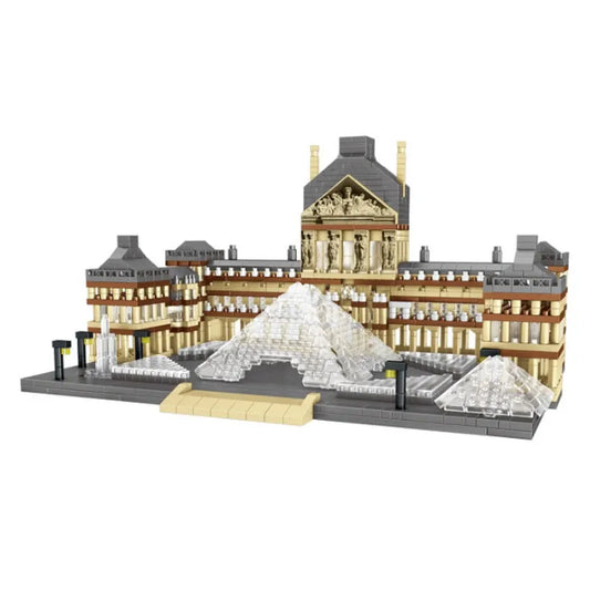 Paris Louvre Museum | mini blocks model