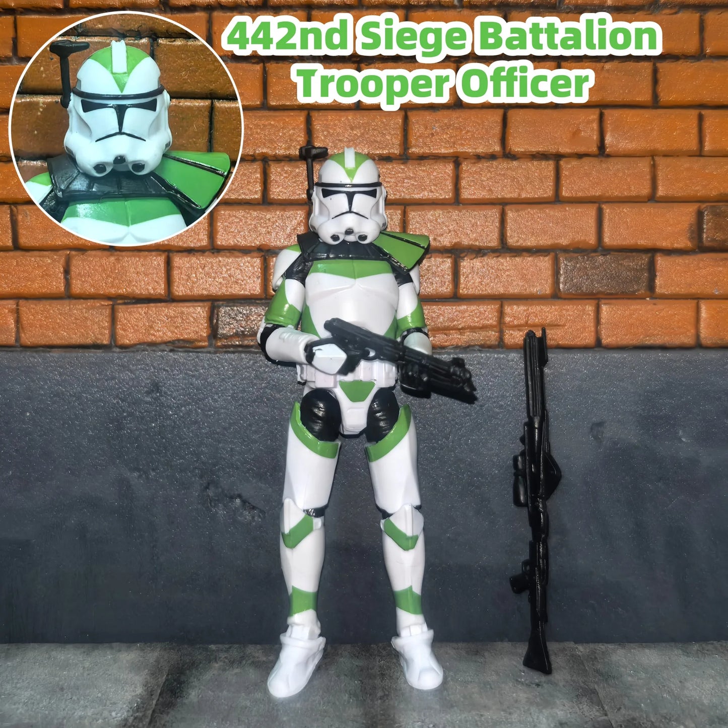 Star Wars  Clone Trooper  212th or 442nd Siege Battalion |  3.75 Inch figure
