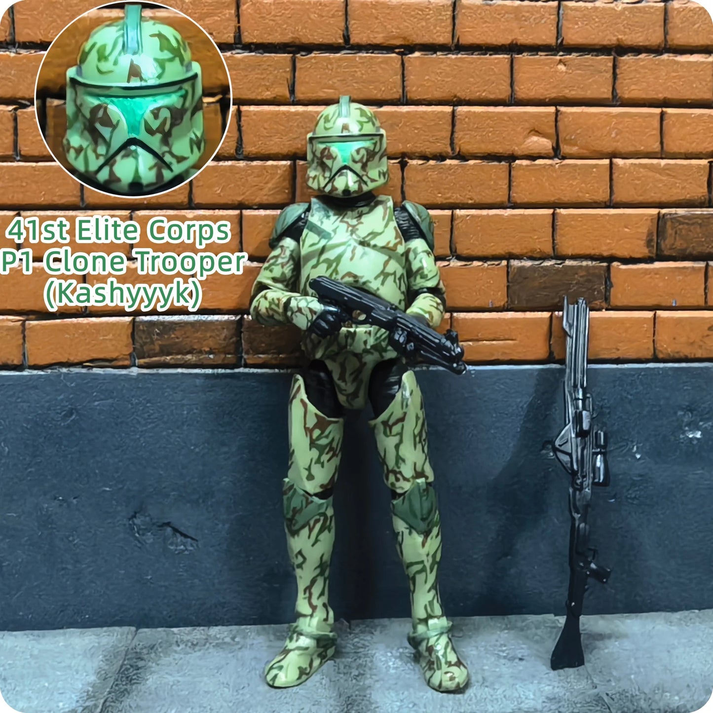 Star Wars Clone Trooper 41st Elite Corps or  501st Legion | 3.75 Inch figure