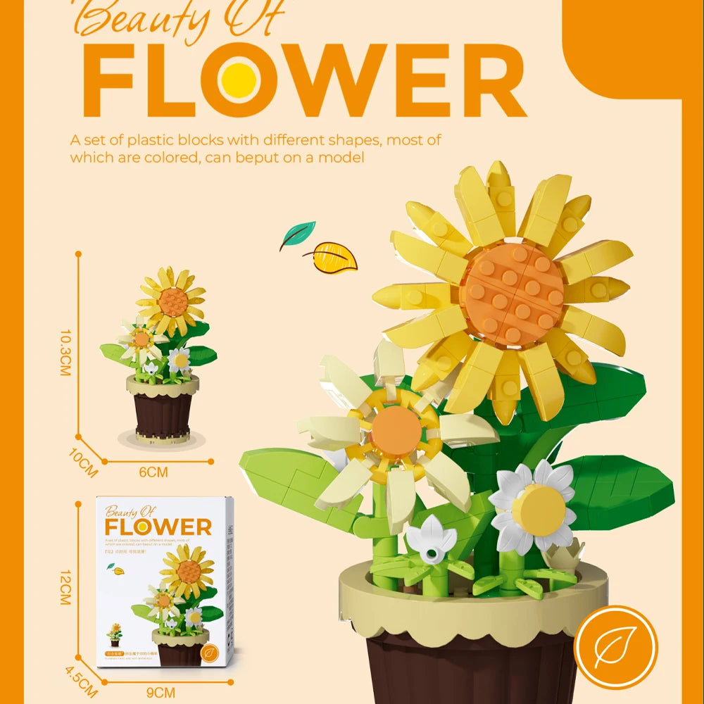 Mini Flower with Pot