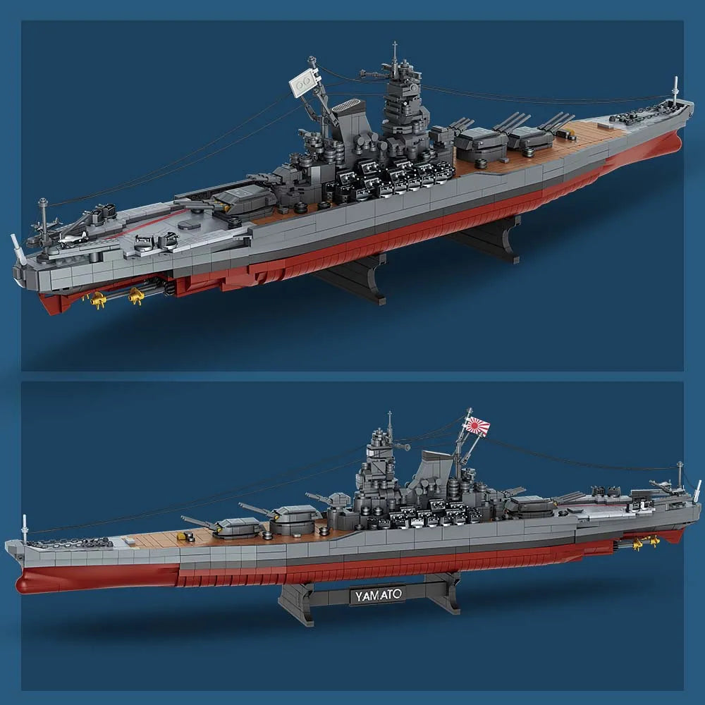 Japanese Yamato Battleship 1:300 Scale