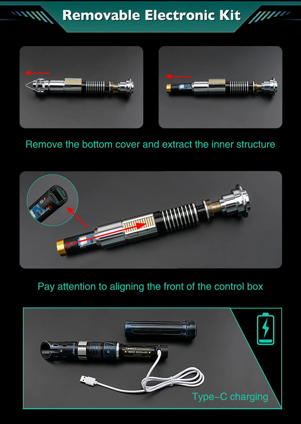TXQ Saber Reven | App Controlled