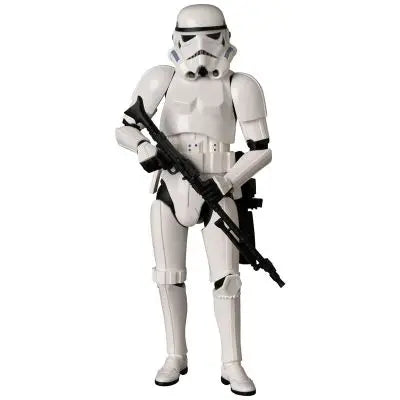 Medicom Toy Genuine MAFEX No.259 Stormtrooper (TM) Ver. 2.0 MAFEX No.256 The Mandalorian (Chrome Ver) Action Figure Toy Boy Gift