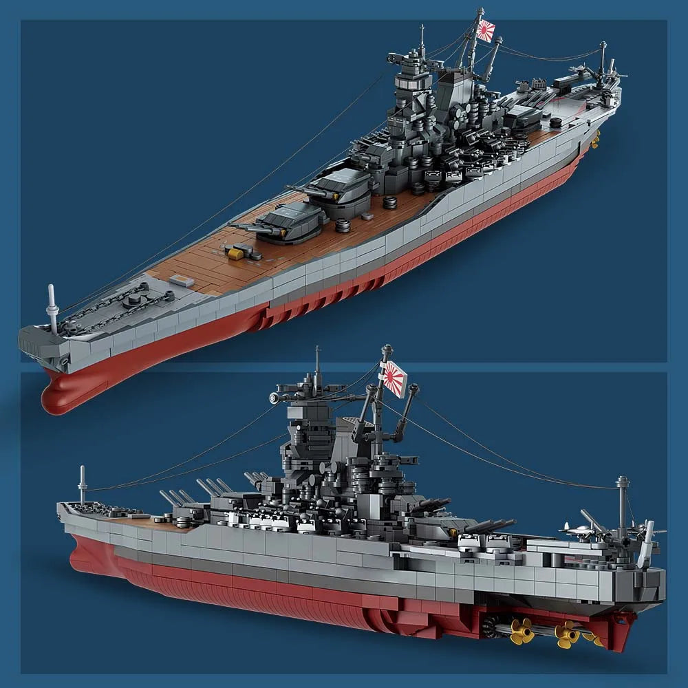Japanese Yamato Battleship 1:300 Scale