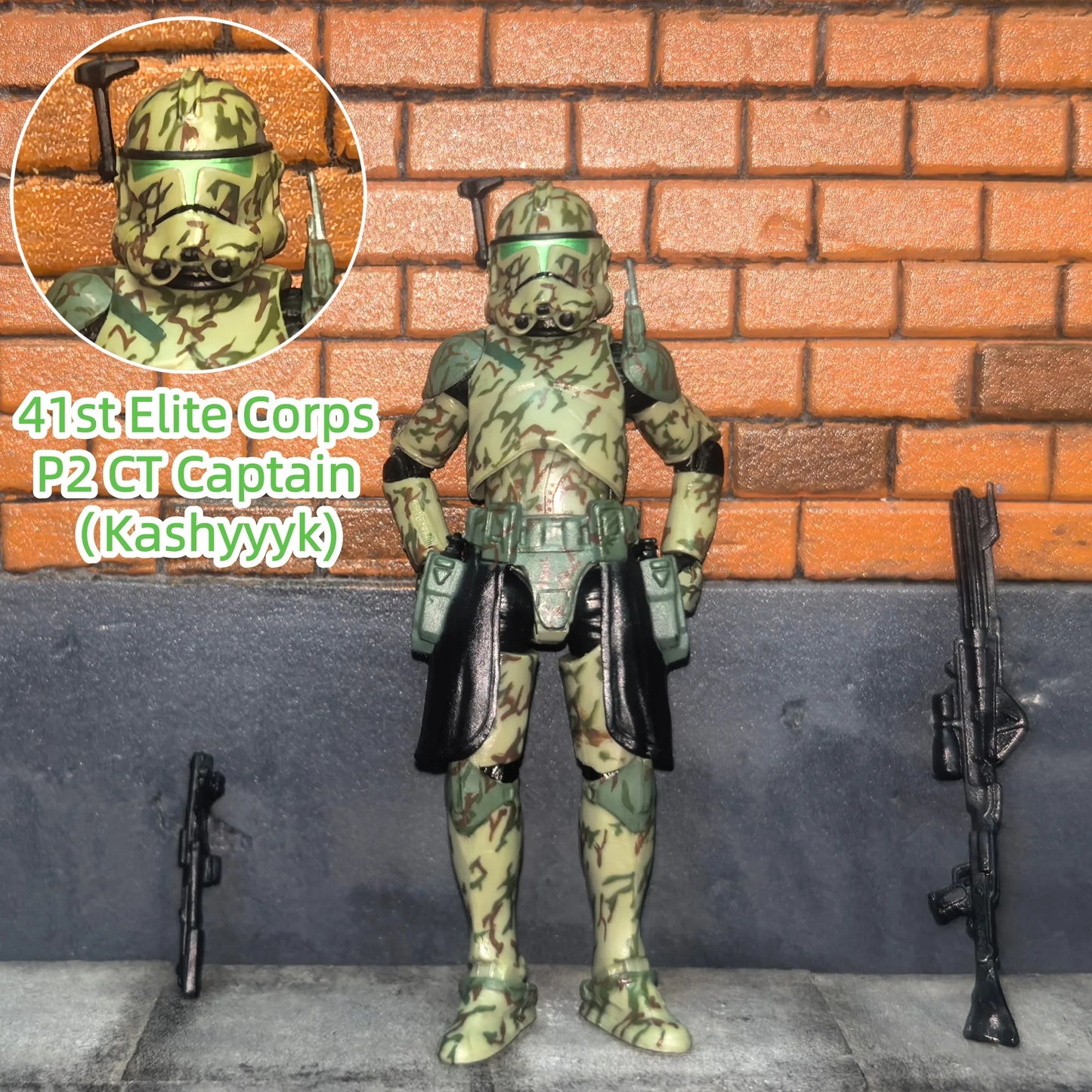 Star Wars Clone Trooper 41st Elite Corps or  501st Legion | 3.75 Inch figure