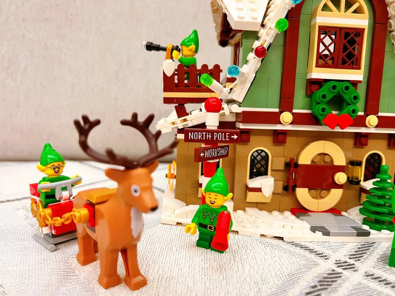 Santa Claus Elf Magic House