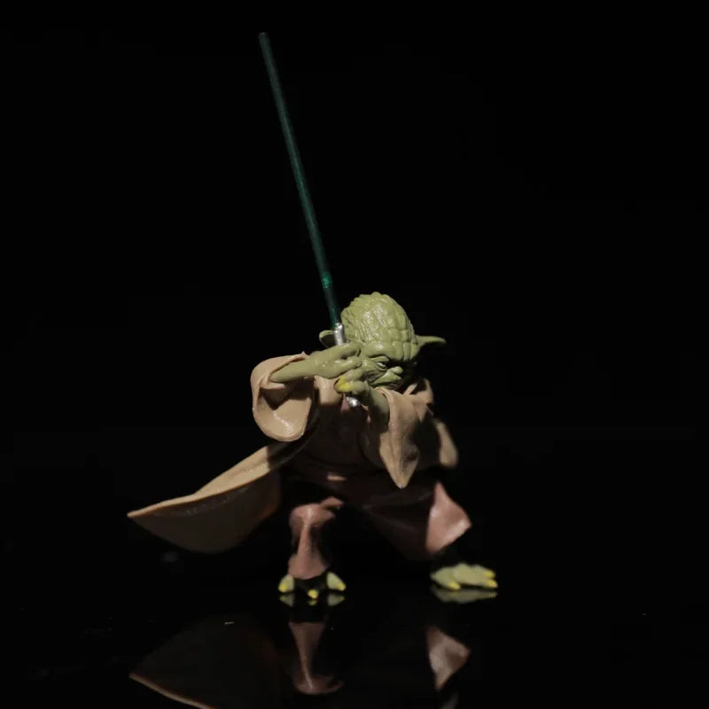 Star Wars Mandalorian Master YODA Action Figure - Collectible Toy with Sword