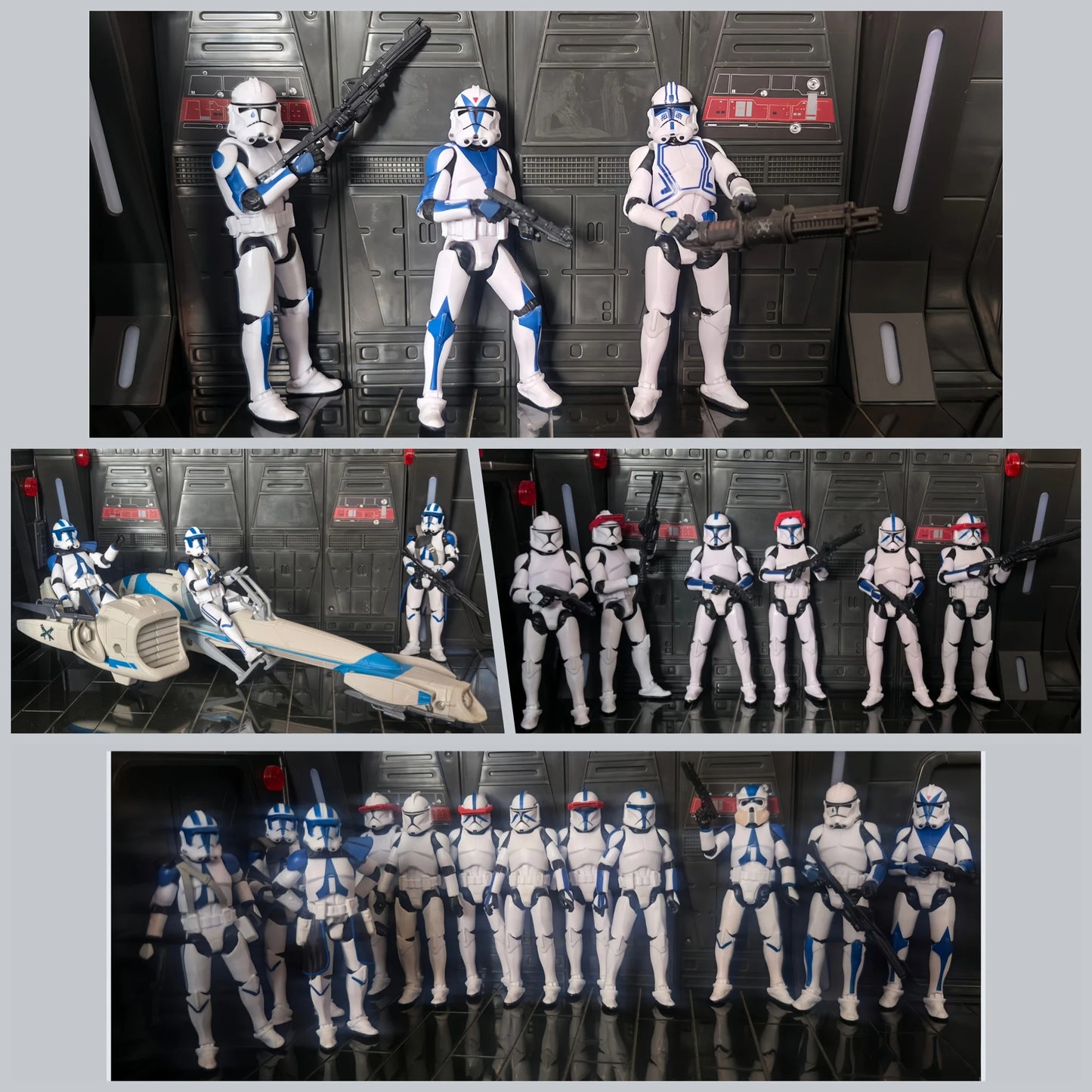 Star Wars Clone Trooper 41st Elite Corps or  501st Legion | 3.75 Inch figure