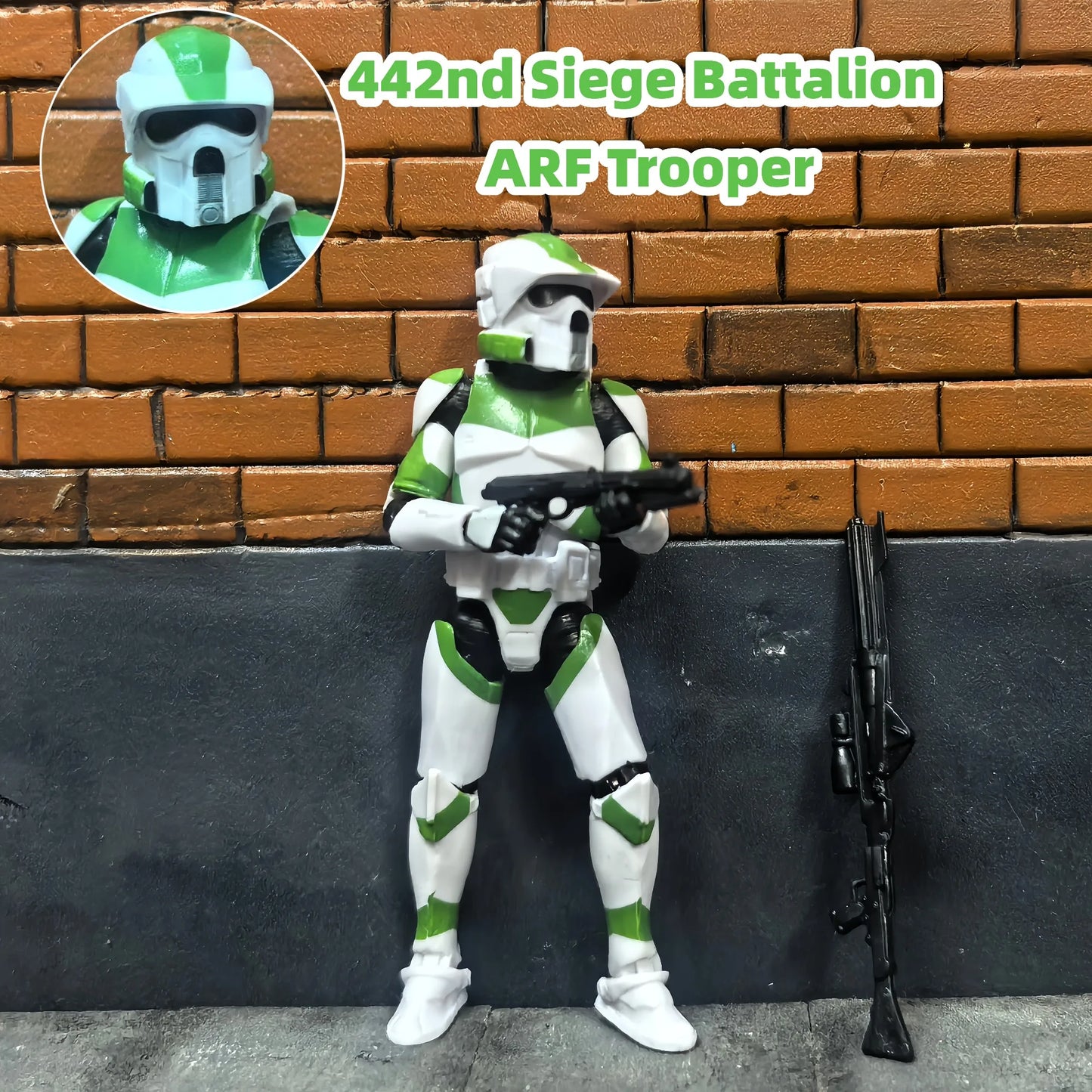 Star Wars  Clone Trooper  212th or 442nd Siege Battalion |  3.75 Inch figure