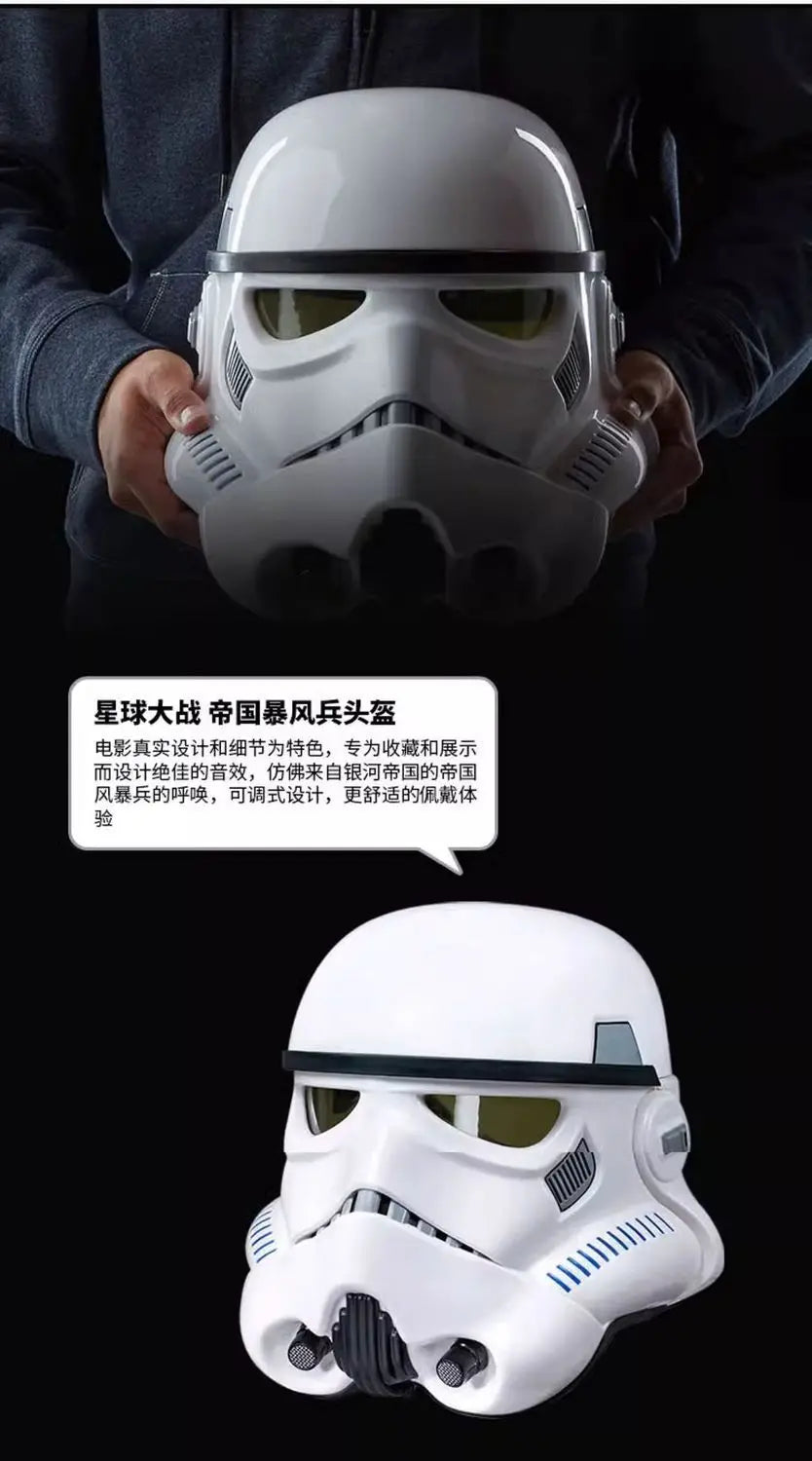 Original Hasbro STAR WARS The Black Series Rogue One Imperial Stormtrooper Electronic Helmet B7097