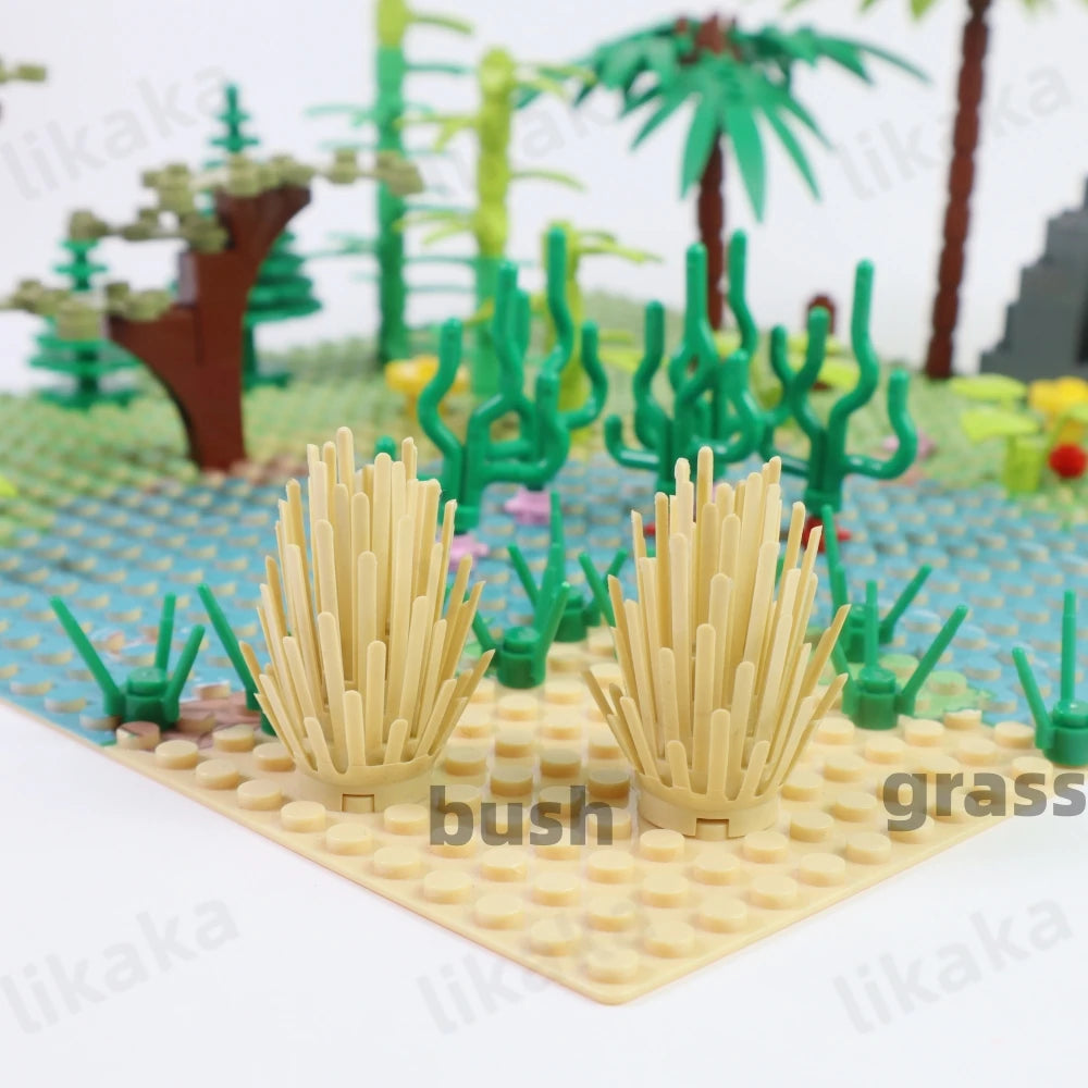 100PCS Tree + Plants Nature Accessories