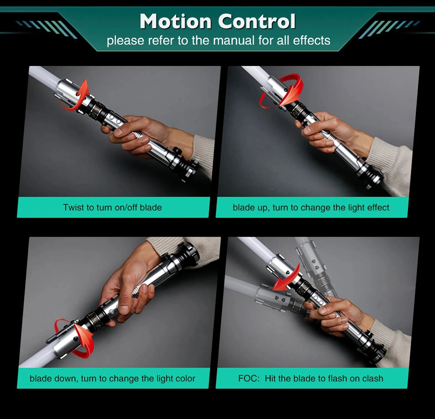 TXQ Saber | Darksaber | App Controlled