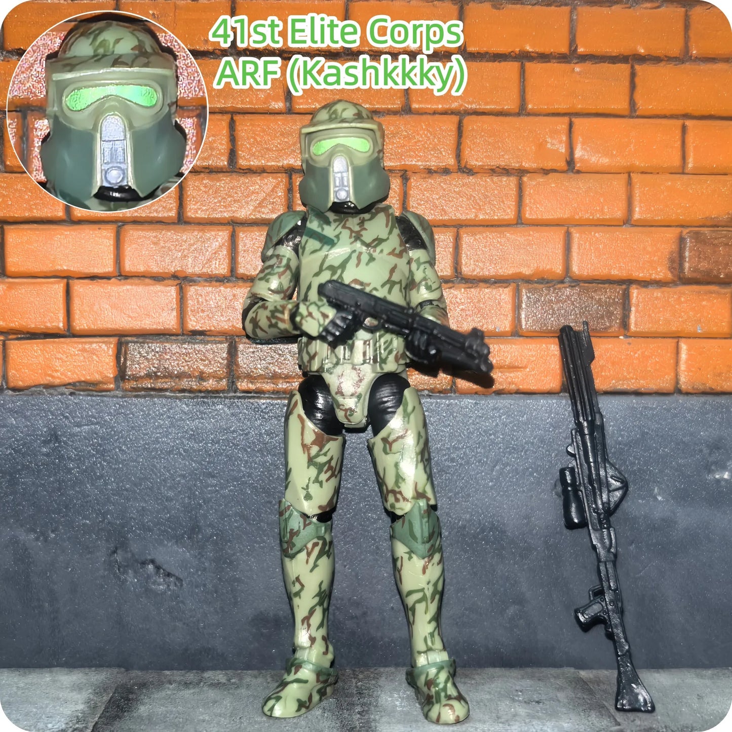 Star Wars Clone Trooper 41st Elite Corps or  501st Legion | 3.75 Inch figure