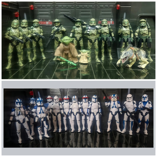 Star Wars Clone Trooper 41st Elite Corps or  501st Legion | 3.75 Inch figure