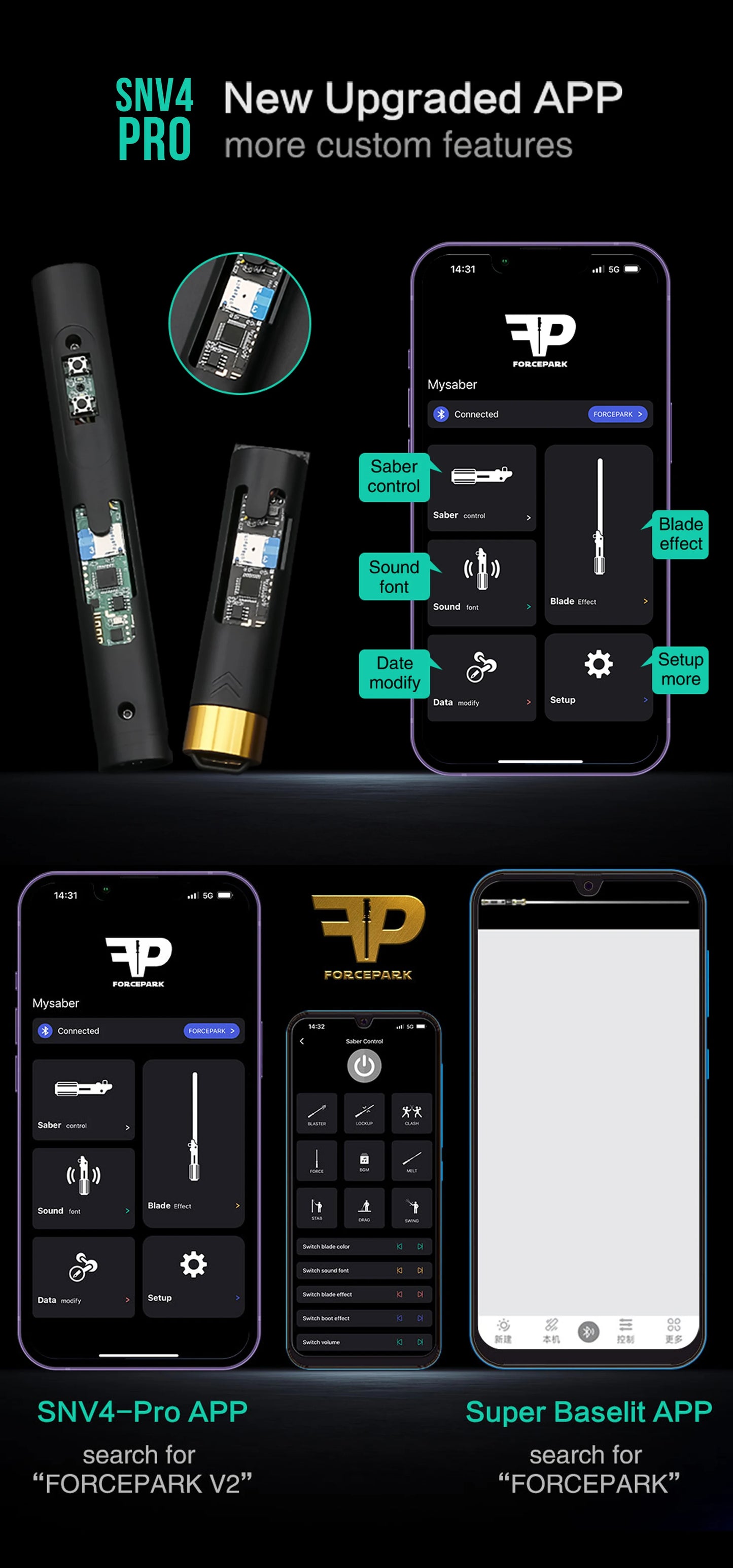 TXQ Saber Reven | App Controlled
